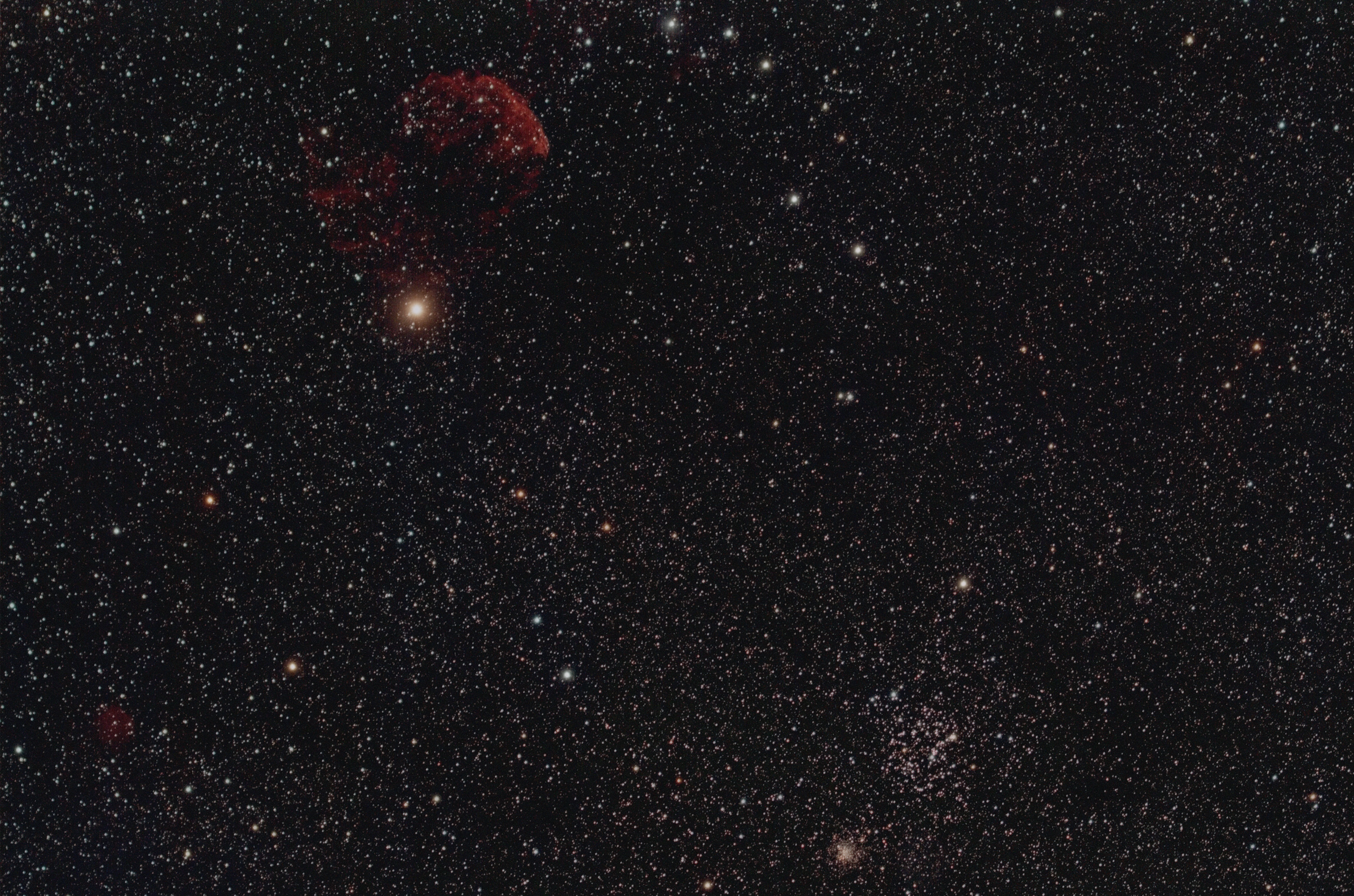 M35, NGC 2158, IC443